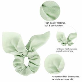 img 1 attached to Ondder Hair Scrunchies For Women 15 Pcs Hair Scrunchies For Women’S Hair Cute Girls Bow Scrunchies For Hair Ribbon Scrunchies With Bow Elastic Hair Ties Bands Ponytail Holder Hair Accessories For Women Girls Kids -Multi Color