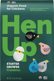 img 3 attached to 🐔 Hen Up Organic Starter & Grower Crumbles - Nutritionally Complete Chicken Feed, 25 lb Bag