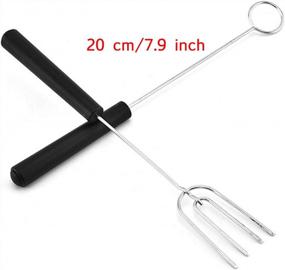 img 3 attached to 10 Piece Stainless Steel Chocolate Dipping Fork Set With PP Handles For DIY And Dessert Decorating