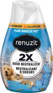 🌬️ renuzit gel air freshener pure breeze: long-lasting freshness, 7.0 ounce, 1 count logo