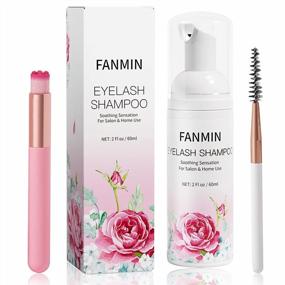 img 4 attached to Experience The Ultimate Lash Care Routine With Our Eyelash Extension Cleanser And Foaming Cleanser Set - Paraben & Sulfate Free, Perfect For Salon And Home Use