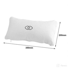 img 2 attached to Bath Pillow Non Slip Bathtub Cushion