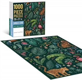 img 2 attached to Explore The Wild With Americanflat'S Jungle Love Puzzle By Janelle Penner - 1000 Pieces Of Fun!