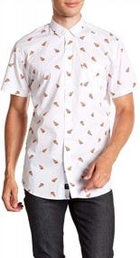 img 2 attached to Shop Visive Men'S Short Sleeve Button Down Printed Shirts In Over 45 Novelty Prints - Available In Sizes S To 4XL