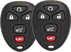 img 4 attached to High-Quality BESTHA Key Fob Keyless Entry Remote for Chevrolet Suburban Tahoe Traverse GMC Acadia Yukon Saturn Outlook Cadillac Escalade SRX Buick Enclave