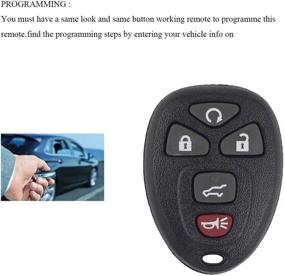 img 2 attached to High-Quality BESTHA Key Fob Keyless Entry Remote for Chevrolet Suburban Tahoe Traverse GMC Acadia Yukon Saturn Outlook Cadillac Escalade SRX Buick Enclave