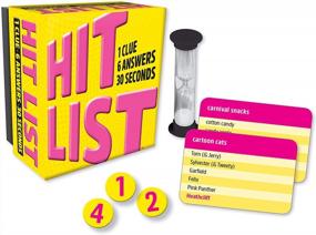img 2 attached to Gamewright'S Hit List: Fast-Paced Fun With One Clue And Six Possible Answers