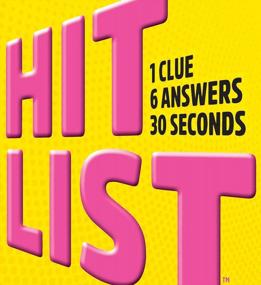 img 1 attached to Gamewright'S Hit List: Fast-Paced Fun With One Clue And Six Possible Answers