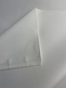 img 2 attached to Mybecca Canvas Marine Fabric 600 Denier Indoor/Outdoor White 1 Yard (36" X 56")(Cut Separate By Yard For Prime Orders)(3 ' X 4.7')
