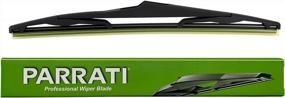 img 3 attached to OEM Quality 13" PARRATI Premium All-Season Rear Windshield Wiper Blades - Long Lasting & Durable Protection