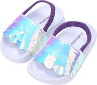 toddler slides sandals summer slippers boys' shoes ~ sandals logo