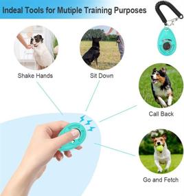 img 1 attached to 🔔 Premium Supet Dog Doorbells 4-Pack for Effective Dog Potty Training and Dog Training Clicker - Adjustable Dog Bells for Door Knob - Includes 1 Dog Clicker, 1 or 2 Training Bells, and 1 Training Bell Strap