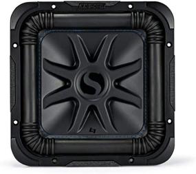 img 1 attached to 🔊 Powerful Kicker L7S Solo-Baric 10 Inch Subwoofer - 1200W, 2 Ohm, DVC, Square - Model 44L7S102