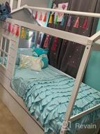 img 1 attached to Merax Twin Size Wood Bunk Bed With Two Drawers, Window And Roof, Grey Finish - Ideal For Girls And Boys, Can Be Decorated As Daybed And Storage Solution review by Tim Lefebvre