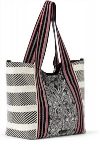 img 3 attached to Stylish And Functional Sakroots Catalina Canvas Tote For Any Occasion
