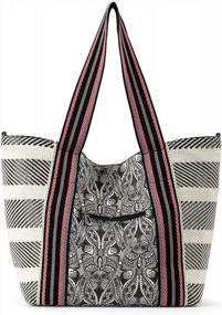 img 1 attached to Stylish And Functional Sakroots Catalina Canvas Tote For Any Occasion
