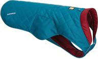 🐶 ruffwear stumptown insulated reflective cold weather jacket for dogs - metolius blue, small: stay warm and seen! логотип