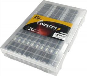 img 4 attached to Impecca 100 Pack High-Performance Alkaline AA And AAA Batteries Combo, 60 Count AA & 40 Count AAA, Leak-Resistant Long-Lasting Technology