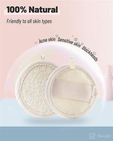 img 1 attached to MoHern Scrubber Exfoliating Natural Without