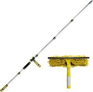 🪟 effortless window cleaning with docapole 6 foot extension kit: squeegee and scrubber combo included logo
