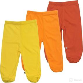 img 2 attached to Babysoy Essential 3 Piece Footie Months Apparel & Accessories Baby Girls via Clothing
