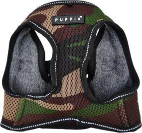 img 3 attached to 🔥 Stay Stylish and Warm with Puppia Thermal Soft Vest Harness® in Large Camo