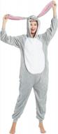 animal onesie pajamas costume for men and women - perfect for halloween parties and more! logo