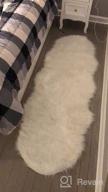 img 1 attached to Experience Comfort And Luxury With ITSOFT Premium Soft Faux Fur Area Rug - Perfect For Bedroom, Living Room And More! review by Antonio Rojas