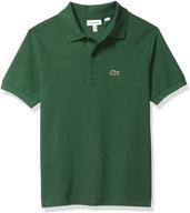 👕 lacoste boys' classic pique short sleeve tops, tees & shirts: premium quality clothing logo