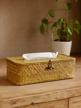 add a touch of farmhouse charm with our seagrass tissue box cover - rectangular woven napkin holder! logo