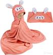 absorbent bathrobe blanket toddlers girls extra baby care and bathing logo