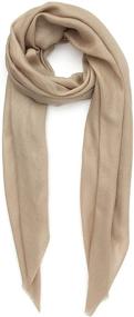 img 4 attached to Cashmere Kashmir Merino Extremely Pashmina Women's Accessories ~ Scarves & Wraps