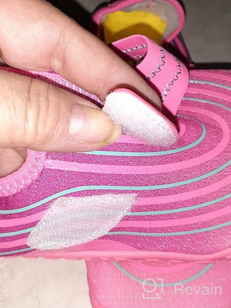 img 1 attached to Quickshark Girls' 👟 Athletic Barefoot Lightweight Sandals Sneakers review by Kahyin Hawkins