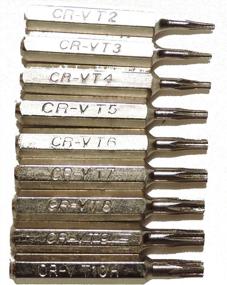 img 1 attached to SpudgerToolCom 9 Torx 4Mm Hex Driver Tips For Small Electronics, Smartphones, Laptops, And More