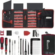 🔧 multi-bit electronics screwdriver set - 192-piece precision screwdrivers with 1/4 inch nut driver - home improvement tool kit for computer, iphone, laptop, pc, cell phone, ps4, xbox, nintendo (red) логотип