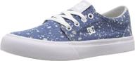 dc tx se sneaker little girls' shoes : athletic логотип