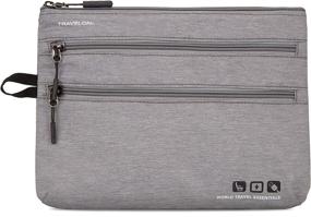 img 3 attached to Travelon Modern Gray Heather Size Travel Accessories via Packing Organizers
