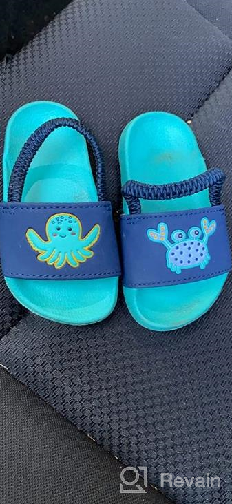 img 1 attached to 👟 DREAM PAIRS Boys' Shoes – Toddler Sandals Slippers for Ultimate Comfort and Style review by Bill Wasson