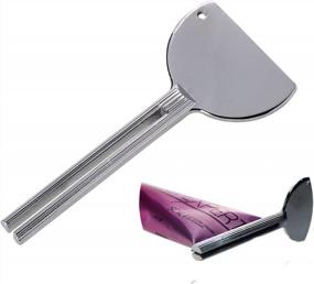 img 1 attached to CCbeauty Tube Squeezer Kit For Efficient Squeezing Of Paint, Hair Color Dye, Hand Cream And Toothpaste, With Large Metal Roller Crimper And Mini Squeezer Key - Ideal Daily Living Aid