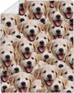 персонализированное флисовое одеяло для лица собаки - распечатайте свою фотографию для уютного и забавного подарка на память - идеальный подарок для мужчин и женщин - доступна для быстрой доставки из сша логотип