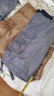img 1 attached to Unionbay Men'S Belted Messenger Cargo Shorts - Regular And Big & Tall Sizes review by Patrick Alexander