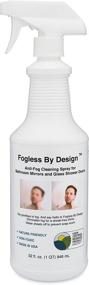 img 3 attached to Fogless By Design 32 fl. oz Anti-Fog Bathroom Mirror Spray