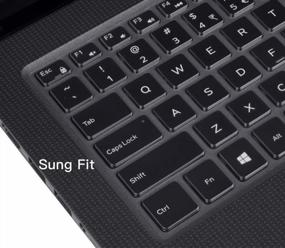 img 2 attached to Protect Your Dell XPS 15 Keyboard With Ultra-Thin TPU Cover - A Must-Have Accessory!