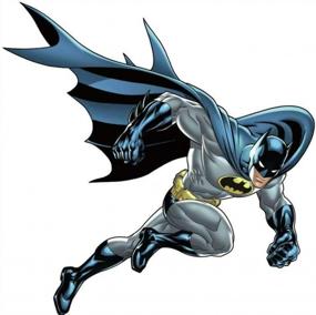 img 1 attached to Batman Blue Peel And Stick Wall Decal By RoomMates - RMK1864GM