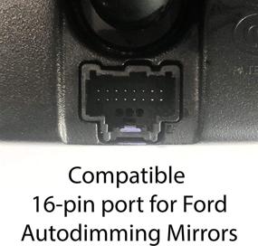 img 1 attached to 🚘 Dongar Technologies Dash Cam Power Adapter for Ford Vehicles with 16-Pin Connection