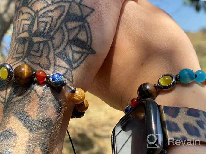 img 1 attached to 📿 Discover the New His and Hers Collection of Circle Distance Universe Bracelets by SPUNKYsoul review by Brandon Thompson