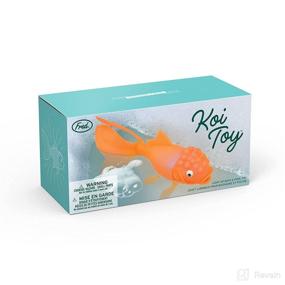 img 1 attached to Experience the Magic with Genuine Fred Koi Toy Light-Up Bath Goldfish, Orange!