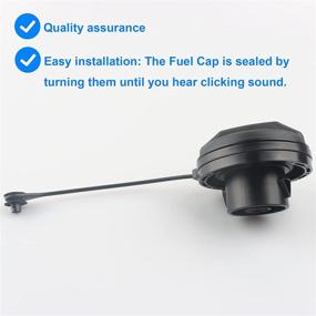 img 2 attached to 🔑 GT261 Gas Cap and Fuel Cap 19207873 - Compatible with Buick, Cadillac, Chevy, GMC, Pontiac - Blazer, Camaro, Cavalier, Malibu, S10, LeSabre, Park Avenue, DeVille, Jimmy, Sonoma, Bonneville, Grand Am, Alero, and More