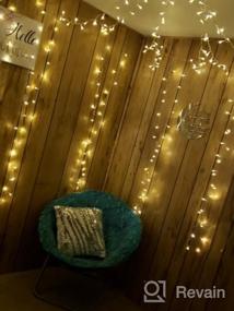 img 7 attached to Brighten Your Home With BHCLIGHT 300 LED Curtain Lights - 8 Modes, Waterproof & Indoor/Outdoor Use!
