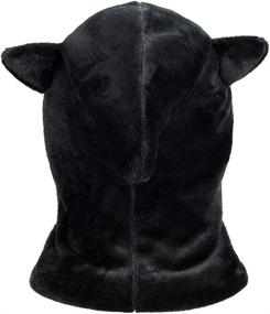 img 3 attached to Winter Windproof Balaclava Fleece Warmer Girls' Accessories - Cold Weather